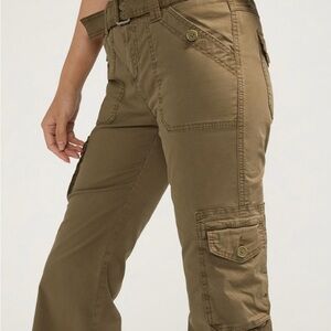 Silver Jeans Olive Cargo Pants